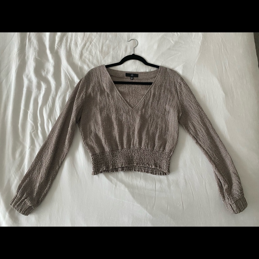 Missguided Brown Top